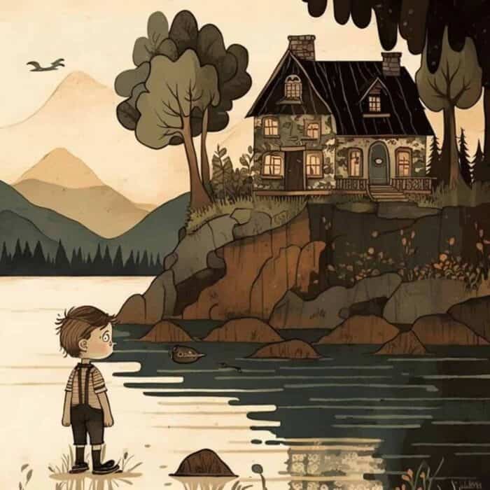 Rozprávka pre deti - Tajomstvo v jazere