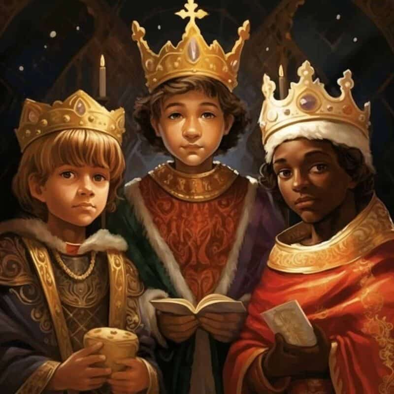 Rozprávka pre deti - Traja králi a koniec Vianoc